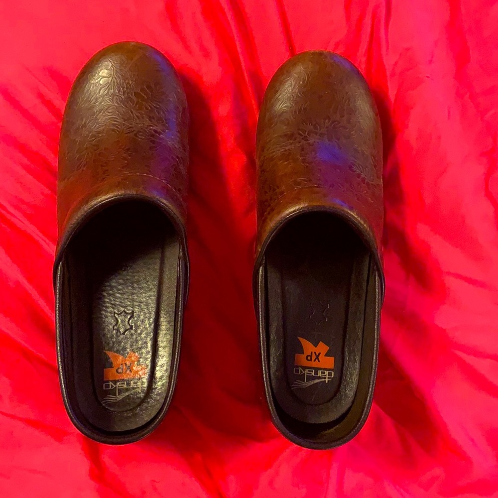 Dansko brown clogs size 40